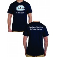 Chatison Girls Hockey GILDAN T-Shirt - NAVY