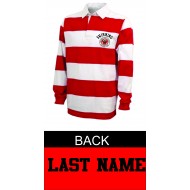 Columbia High School Swimming CHARLES RIVER APPAREL Rugby Shirt
