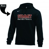 Summit HS Girls Basketball NIKE MENS Club Fleece Hooded Sweatshirt
