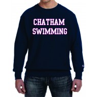 Chatham HS Swimming CHAMPION Crew Sweathshirt
