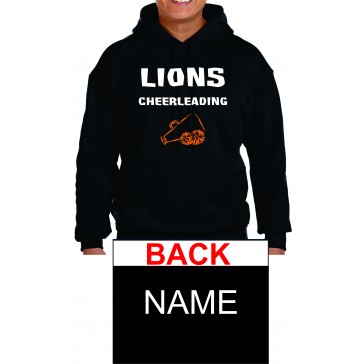 Lions Cheer GILDAN Hooded Sweatshirt