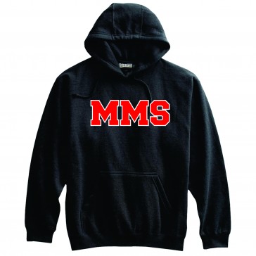 Maplewood Middle School PENNANT Hooded Sweatshirt - BLACK