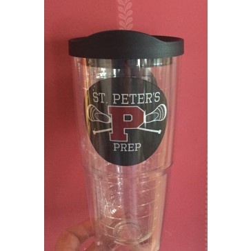 St Peters Prep Lax CUSTOM Water Bottle