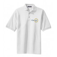 Oratory Prep School Store Port Authority YOUTH_MENS Short Sleeve Polo Shirt - WHITE