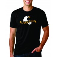 MLL Eagles Chain NEXT LEVEL T Shirt - BLACK W/ Eagles Logo