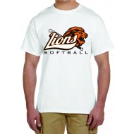 Thorne Softball GILDAN T-Shirt WHITE