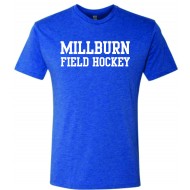 Millburn HS Field Hockey Next Level WOMENS Short Sleeve T Shirt - SIZING RUNS SMALL