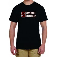 SHS Girls Soccer GILDAN Cotton T Shirt - BLACK