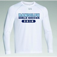 Randolph HS Girls Soccer UNDER ARMOUR Long Sleeve Locker T - WHITE
