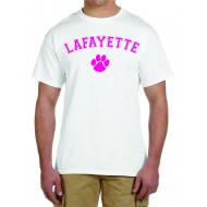Lafayette School GILDAN T Shirt - PINK LOGO