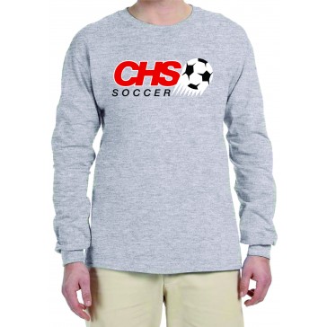 Columbia HS Boys Soccer GILDAN Cotton Long Sleeve T Shirt