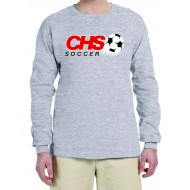 Columbia HS Boys Soccer GILDAN Cotton Long Sleeve T Shirt