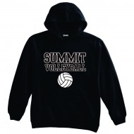 Summit HS Volleyball PENNANT Hooded Sweatshirt