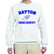 Jonathan Dayton XC JERZEES Crew Sweatshirt - WHITE