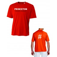 Princeton Lacrosse A4 MENS Performance T Shirt