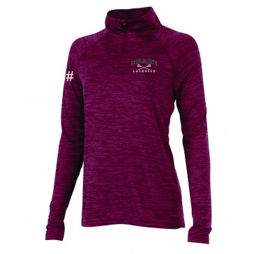 Colgate Lacrosse Charles River WOMENS Space Dye Performance 1/4 Pullover