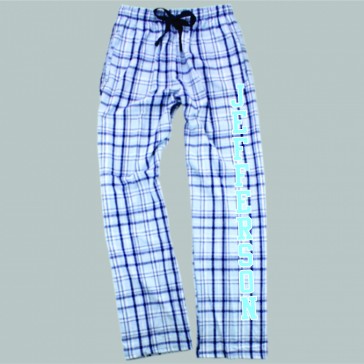 Jefferson School BOXERCRAFT Flannel Pants - COLUMBIA BLUE
