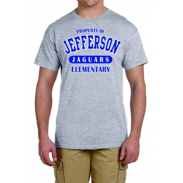 Jefferson School GILDAN Cotton T Shirt
