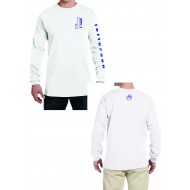 Jefferson School COMFORT COLORS Long Sleeve Cotton T Shirt W/ Sleeve Logo