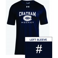 Chatham HS Hockey UNDER ARMOUR Locker T - NAVY