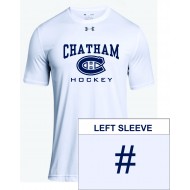 Chatham HS Hockey UNDER ARMOUR Locker T - WHITE