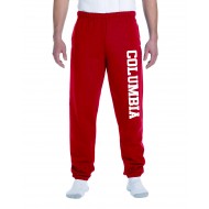 Columbia High School Swimming JERZEES Sweatpants - RED