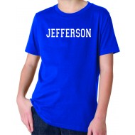 Jefferson School NEXT LEVEL Cotton Crew - W/ JEFFERSON LOGO