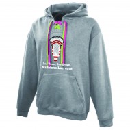 Millstone Play Day PENNANT Face Off Hoodie - LACES WILL BE WHITE