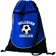 Millburn HS Soccer AUGUSTA Draw String Bag
