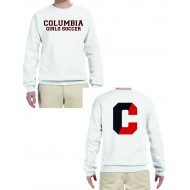 Columbia HS Girls Soccer JERZEES Crew Sweatshirt