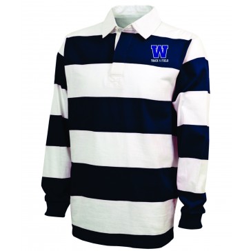 WHS Girls Track CHARLES RIVER Rugby Shirt