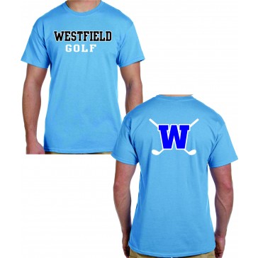 Westfield HS Golf GILDEN Soft Style T Shirt 