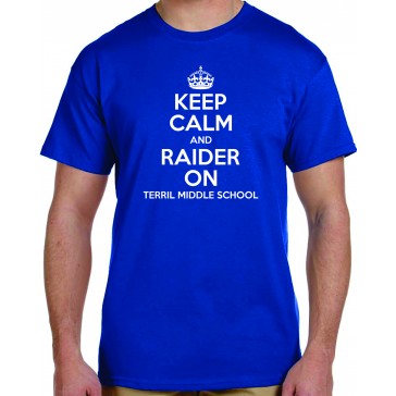 Terrill Middle School GILDAN T-Shirt - ROYAL