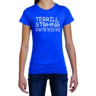 Terrill Middle School LAT GIRLS T-Shirt - ROYAL