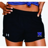 WHS Track UNDER ARMOUR Womens Fly By Shorts