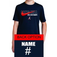 Long Hill Baseball Champs DISTRICT Triblend T Shirt