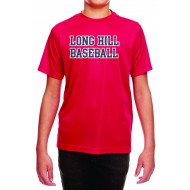 Long Hill Baseball ULTRA CLUB Dri Fit T Shirt - YOUTH/MENS