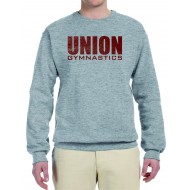 Union HS Gymnastics JERZEES Crew Sweatshirt