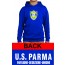 US Parma JERZEES Fleece Hooded Sweatshirt - ROYAL