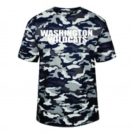 Washington School BADGER Camo T Shirt