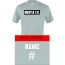 Hazlet Hustle ULTRA CLUB Dri Fit T Shirt - GREY