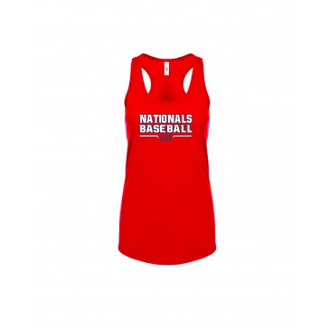 Long Hill Nationals NEXT LEVEL Racerback Tank - RED