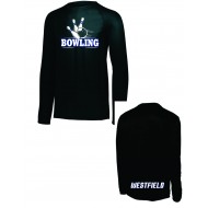 Westfield HS Bowling BADGER B Core Long Sleeve T