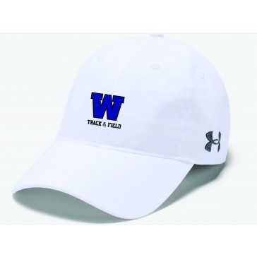 Westfield HS Track UNDER ARMOUR Chino Adjustable Cap - WHITE