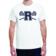 Randolph HS Girls Lax GILDAN Softstyle T Shirt - WHITE