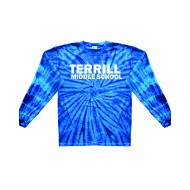 Terrill Middle School GILDAN Tie Dye Long Sleeve T 