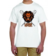 Lions Softball GILDAN T Shirt - WHITE