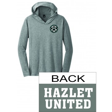 Hazlet Soccer DISTRICT Tri Blend Hooded T Shirt