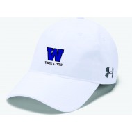 Westfield HS Track UNDER ARMOUR Chino Adjustable Cap - WHITE