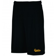 MLL Eagles RUSSELL Performance Shorts - BLACK
